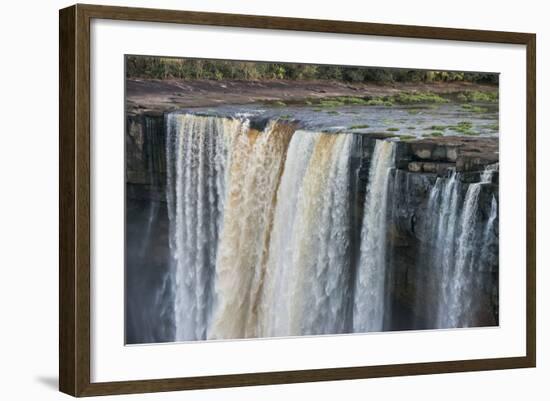 Kaieteur Falls, Located on the Potaro River in the Kaieteur National Park. Guyana-Pete Oxford-Framed Photographic Print