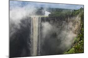 Kaieteur Falls, Located on the Potaro River in the Kaieteur National Park in Essequibo-Pete Oxford-Mounted Photographic Print