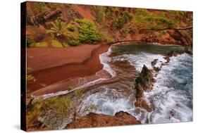 Kaihalulu Beach Maui Hawaii-null-Stretched Canvas