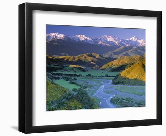 Kaikoura Range, South Island, New Zealand-Doug Pearson-Framed Photographic Print