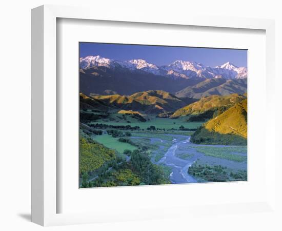 Kaikoura Range, South Island, New Zealand-Doug Pearson-Framed Photographic Print