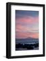 Kaikoura Ranges in South Island at Sunset from Wellington, North Island, New Zealand, Pacific-Nick-Framed Photographic Print