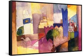 Kairouan-Auguste Macke-Framed Stretched Canvas