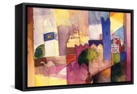 Kairouan-Auguste Macke-Framed Stretched Canvas
