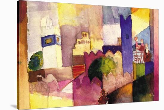 Kairouan-Auguste Macke-Stretched Canvas