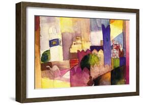 Kairouan-Auguste Macke-Framed Art Print