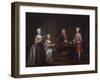 Kaiser Franz I with His Wife and Children, 1763-Martin Mytens II-Framed Giclee Print