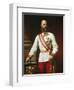 Kaiser Franz Josef I of Austria in Uniform-Carl Von Blaas-Framed Giclee Print