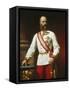 Kaiser Franz Josef I of Austria in Uniform-Carl Von Blaas-Framed Stretched Canvas