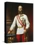 Kaiser Franz Josef I of Austria in Uniform-Carl Von Blaas-Stretched Canvas