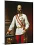 Kaiser Franz Josef I of Austria in Uniform-Carl Von Blaas-Mounted Giclee Print