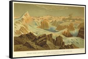 Kaiser Franz-Joseph'S-Fjord and Petermann's Peak, East Greenland-null-Framed Stretched Canvas