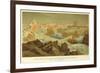 Kaiser Franz-Joseph'S-Fjord and Petermann's Peak, East Greenland-null-Framed Giclee Print