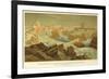 Kaiser Franz-Joseph'S-Fjord and Petermann's Peak, East Greenland-null-Framed Giclee Print