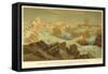 Kaiser Franz-Joseph'S-Fjord and Petermann's Peak, East Greenland-null-Framed Stretched Canvas