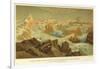 Kaiser Franz-Joseph'S-Fjord and Petermann's Peak, East Greenland-null-Framed Giclee Print