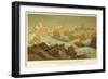 Kaiser Franz-Joseph'S-Fjord and Petermann's Peak, East Greenland-null-Framed Giclee Print