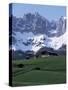 Kaiser Gebirge Mountain Range from the South, Above Ellmau, Tirol, Austrian Alps, Austria-Ursula Gahwiler-Stretched Canvas