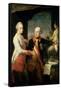 Kaiser Joseph II (1741-90), and the Grand Duke Leopold of Tuscany, 1769-Pompeo Batoni-Framed Stretched Canvas