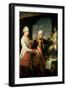 Kaiser Joseph II (1741-90), and the Grand Duke Leopold of Tuscany, 1769-Pompeo Batoni-Framed Giclee Print
