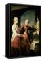 Kaiser Joseph II (1741-90), and the Grand Duke Leopold of Tuscany, 1769-Pompeo Batoni-Framed Stretched Canvas