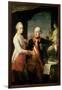 Kaiser Joseph II (1741-90), and the Grand Duke Leopold of Tuscany, 1769-Pompeo Batoni-Framed Giclee Print