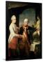 Kaiser Joseph II (1741-90), and the Grand Duke Leopold of Tuscany, 1769-Pompeo Batoni-Framed Giclee Print