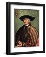 Kaiser Maximilian I, 1519-Albrecht Durer-Framed Giclee Print