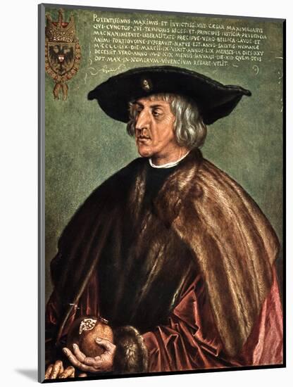 Kaiser Maximilian I, 1519-Albrecht Durer-Mounted Giclee Print