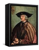 Kaiser Maximilian I, 1519-Albrecht Durer-Framed Stretched Canvas