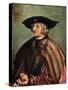 Kaiser Maximilian I, 1519-Albrecht Durer-Stretched Canvas