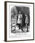 Kaiser Points Toward a Soldier's Fate-Leonard Raven-hill-Framed Art Print