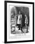 Kaiser Points Toward a Soldier's Fate-Leonard Raven-hill-Framed Art Print