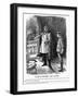 Kaiser Points Toward a Soldier's Fate-Leonard Raven-hill-Framed Art Print