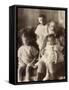 Kaiser Wilhelm 2 Mit Seinen Drei Enkeln-null-Framed Stretched Canvas