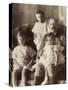 Kaiser Wilhelm 2 Mit Seinen Drei Enkeln-null-Stretched Canvas