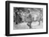 Kaiser Wilhelm at the Crown Prince's headquarters, 1914-5-null-Framed Photographic Print