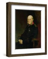 Kaiser Wilhelm I (1797-1888), 1888-Franz Seraph von Lenbach-Framed Giclee Print