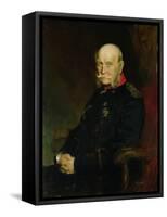 Kaiser Wilhelm I (1797-1888), 1888-Franz Seraph von Lenbach-Framed Stretched Canvas