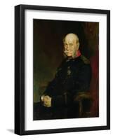 Kaiser Wilhelm I (1797-1888), 1888-Franz Seraph von Lenbach-Framed Giclee Print