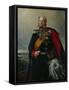 Kaiser Wilhelm I in the Uniform of the First Regiment of Foot Guards, 1879-Paul Bulow-Framed Stretched Canvas