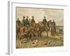 Kaiser Wilhelm I of Germany and His Staff-Georg Koch-Framed Giclee Print