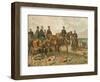 Kaiser Wilhelm I of Germany and His Staff-Georg Koch-Framed Giclee Print