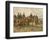 Kaiser Wilhelm I of Germany and His Staff-Georg Koch-Framed Giclee Print