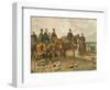 Kaiser Wilhelm I of Germany and His Staff-Georg Koch-Framed Giclee Print