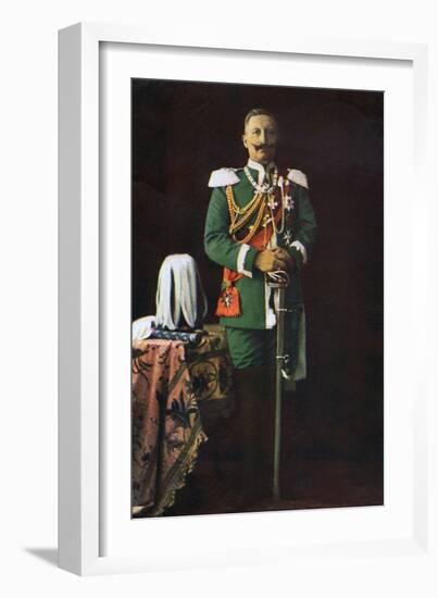 Kaiser Wilhelm II, 1915-null-Framed Giclee Print