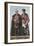 Kaiser Wilhelm II and Field Marshal Hindenburg-German School-Framed Giclee Print