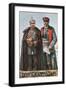 Kaiser Wilhelm II and Field Marshal Hindenburg-German School-Framed Giclee Print