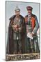 Kaiser Wilhelm II and Field Marshal Hindenburg-German School-Mounted Giclee Print