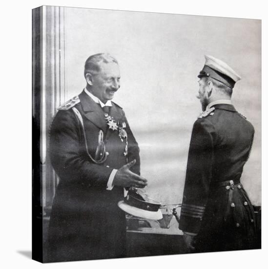 Kaiser Wilhelm II and Tsar Nicholas II, 1914-null-Stretched Canvas